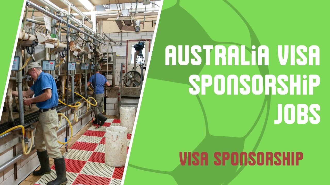 Australia VISA Sponsorship Jobs