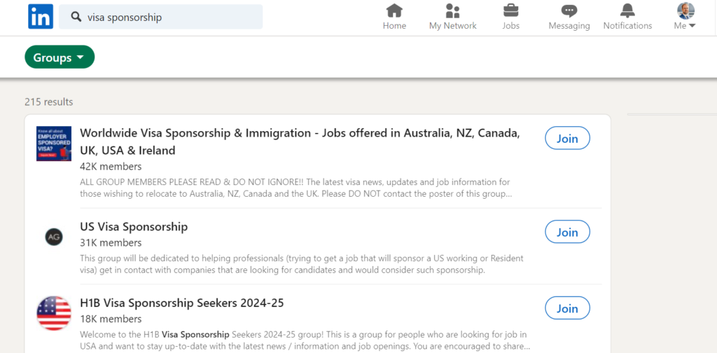 Find VISA Sponsorship Jobs